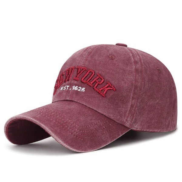 Kirjekirjonta Baseball-lippikset Snapback-hatut VIININPUNAINEN wine red