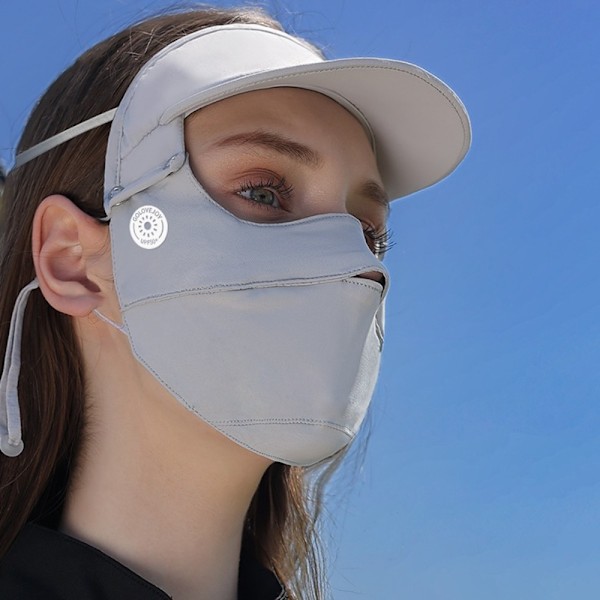 Hattmask Ansiktetäcker GUL yellow