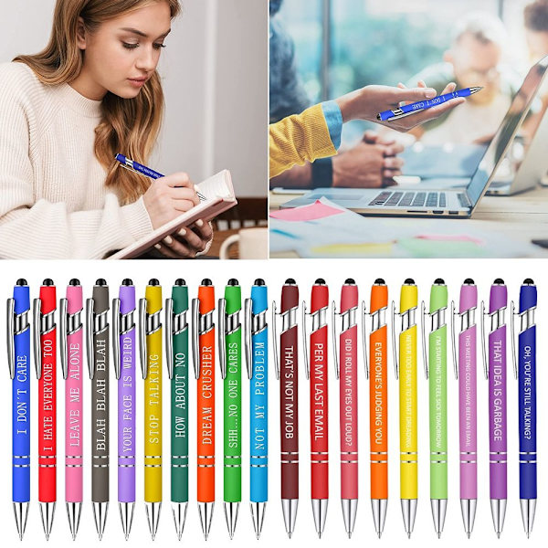 Sjove Penne Glitter Pen STYLE B STYLE B Style B