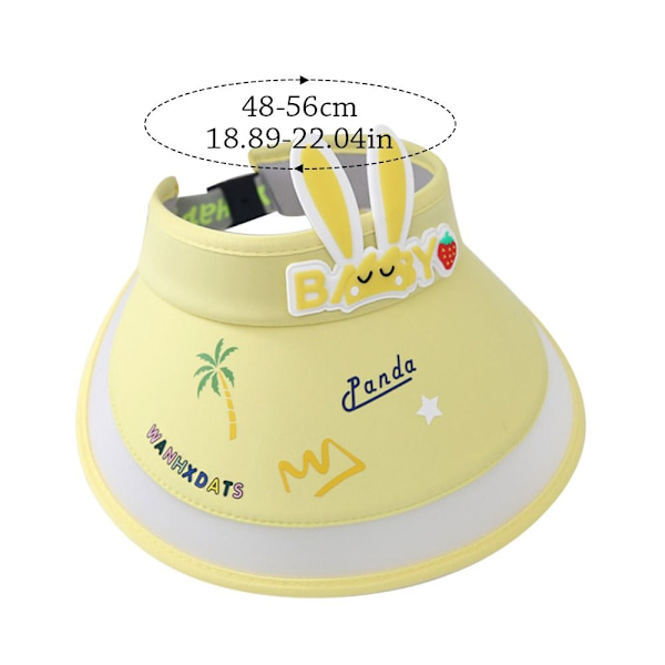 Barnsolhatt Cap GUL Yellow