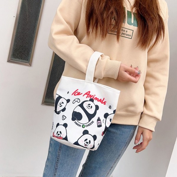 Panda Bucket Handbag Matpakke 2 2 2