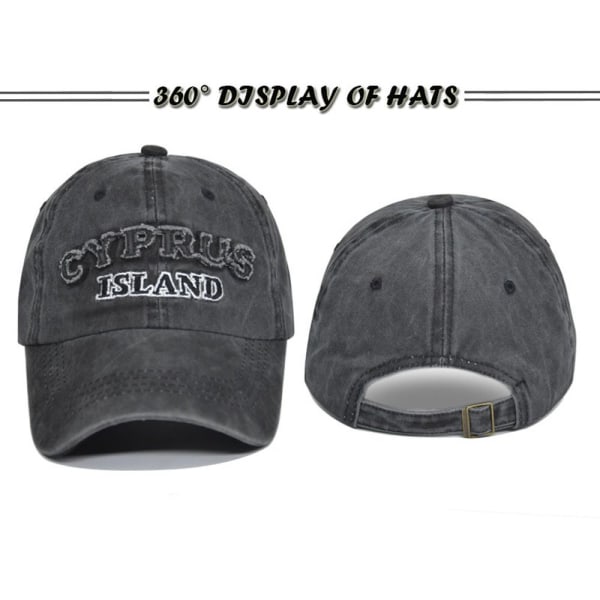 Brev Broderi Baseball Kasketter Snapback Hatte GRÅ grey