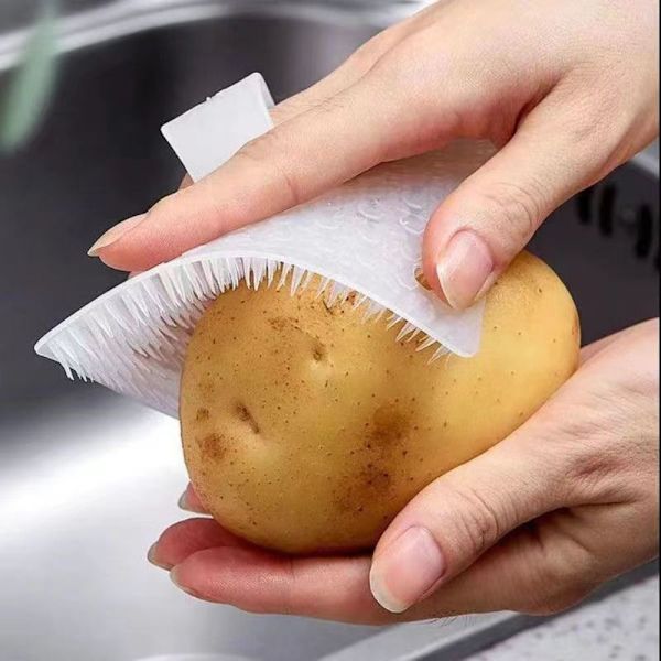 Handgrönsaksborste Diskar Borste GRÖN Green