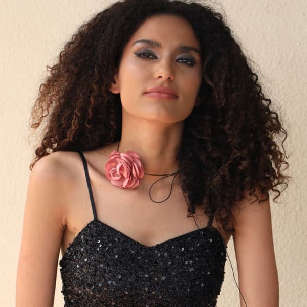 Blomster Choker Halsband 5 5 5