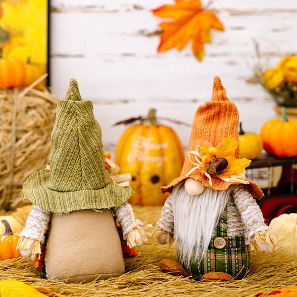 Efterårsnisser Dekoration Thanksgiving Decor DESIGN A DESIGN A Design A