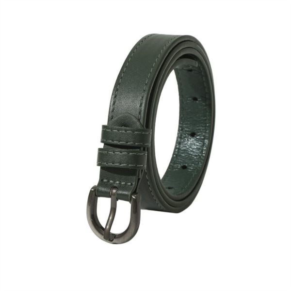Läder Bältesnål Spänne Midjeband ARMY GREEN army green