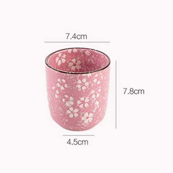 Drikkekopp Tekopper Vannkopp ROSA Pink