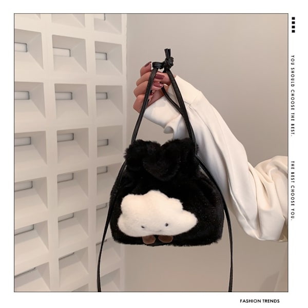 Handväskor Cloud Plysch Crossbody-väska KHAKI Khaki