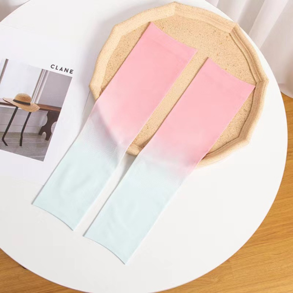 Gradient Color Arm Sleeves Cover 07 07 07