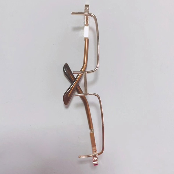 Dockglasögon Plysch docka glasögon ROSE GULD Rose Gold