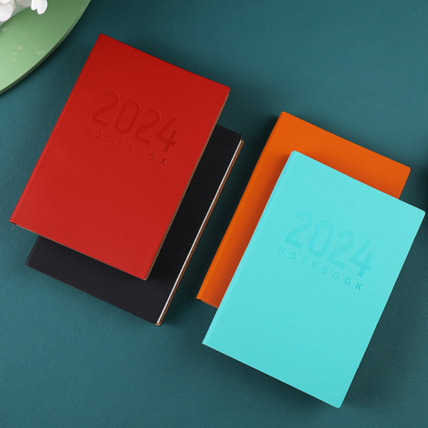 2024 Dagbok 2024 Planner Notebook STIL B-SVART STIL Style B-Black
