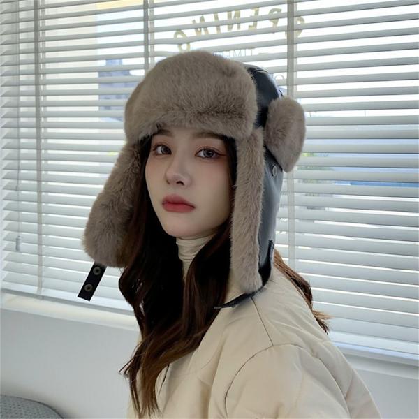 Trapper Hat Beanies Hattu HARMAA grey