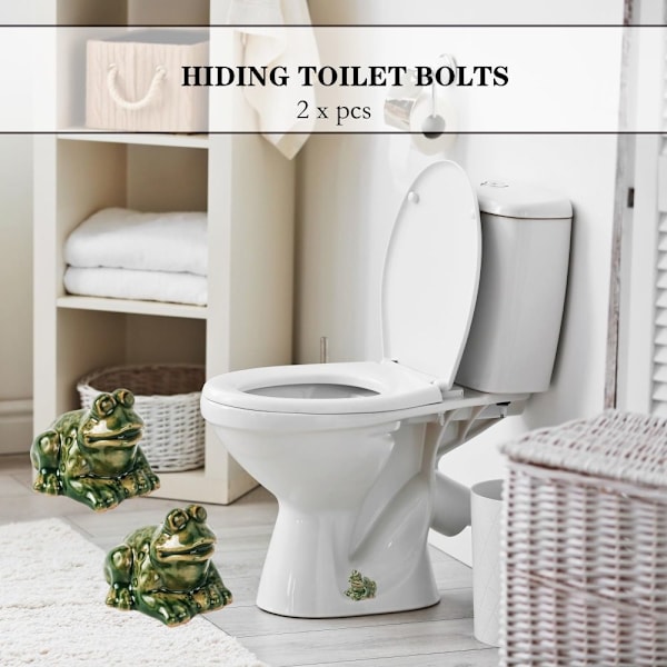 Frog Toalettbolthetter Toalettboltdeksler FROG-D FROG-D Frog-D
