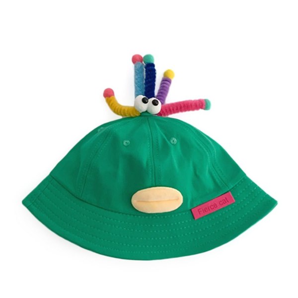 Baby Bucket Hat Sun Cap GRØN Green