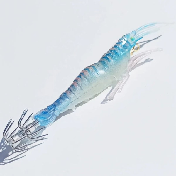1kpl Pehmeä kalastusuhe Shrimp Squid Hook 04 04 04