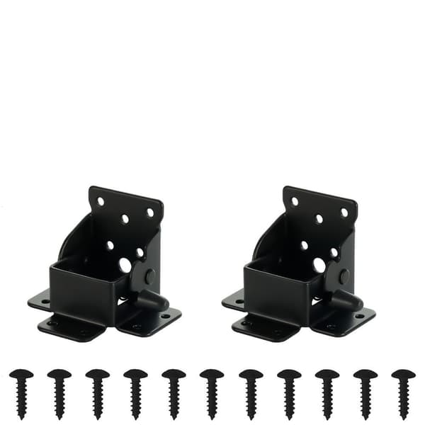 Självlåsande Fällbart Gångjärn Svart Fällbart Bordsbensfäste 2 ST 2PCS