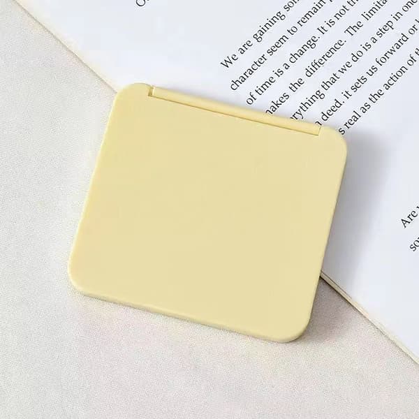 Sminkespeil Håndholdt Speil BEIGE ENSFARGET BEIGE SOLID COLOR-SOLID COLOR
