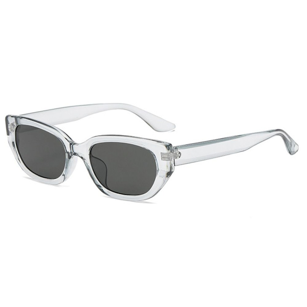 Cat Eye Solbriller Retro Shades CLEAR GRÅ-GRÅ KLART GRÅ-GRÅ Clear Gray-Gray