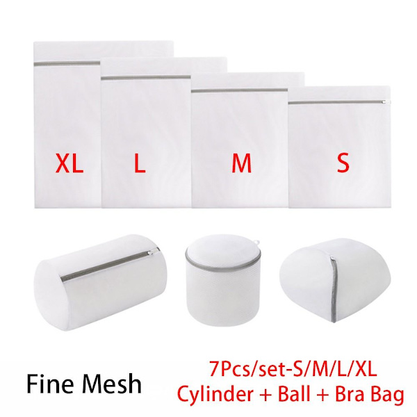 1 kpl mesh pyykkikori 7 kpl / set 7 kpl / set 7Pcs/set