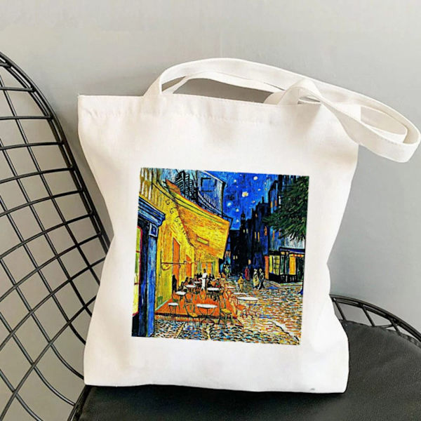 Lærredsstoftaske Shoppinghåndtaske N N N