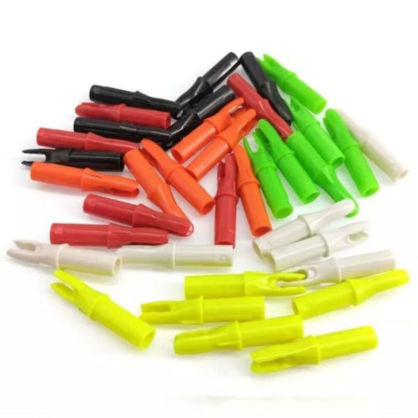 15 STK Pilehale Nock Pil SORT black