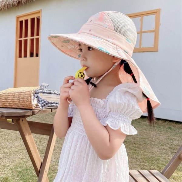 Kids Bucket Hat aurinkolippis CAP Blue