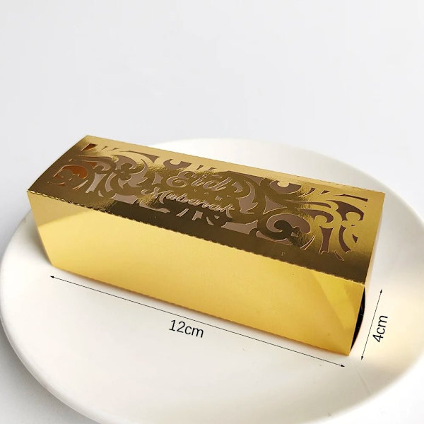 10 stk godteribokser gaveeske STIL 2-GULL STIL 2-GULL Style 2-Gold