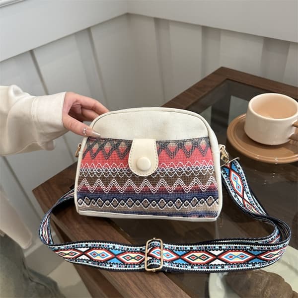 Skuldertaske Messenger Taske BLÅ Blue