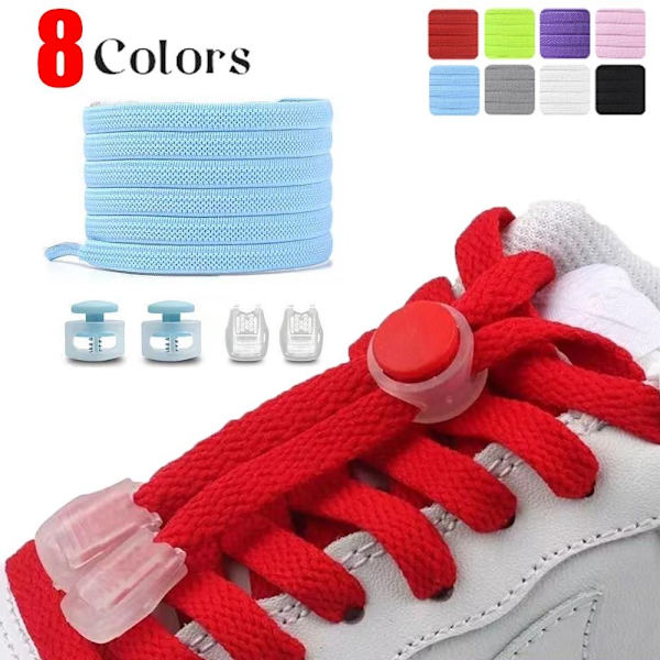No Tie Shoelice Child Spring Lock Shoelisse BLÅ blue
