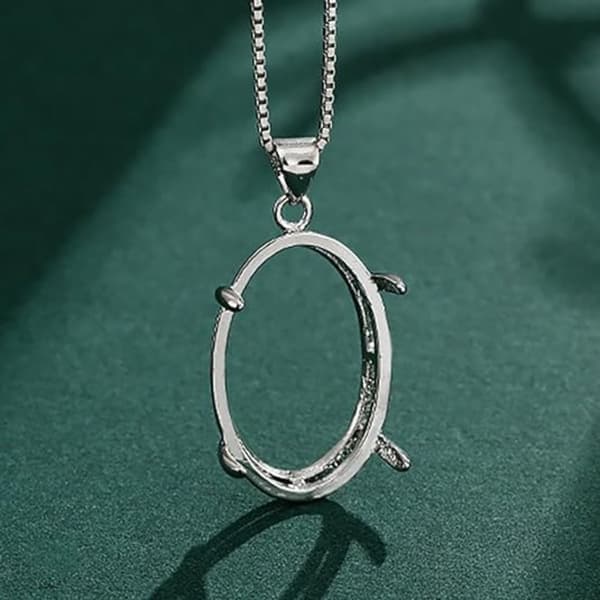 Tom Hänge Berlock Hängebricka Sterling Silver Blank