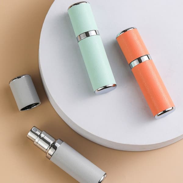 5 ml:n hajuvesipullo, jaettu pullo, suihkepullo, PINKKI pink