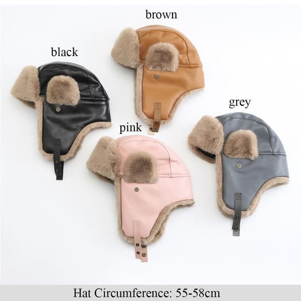 Trapper Hat Huer Brun brown