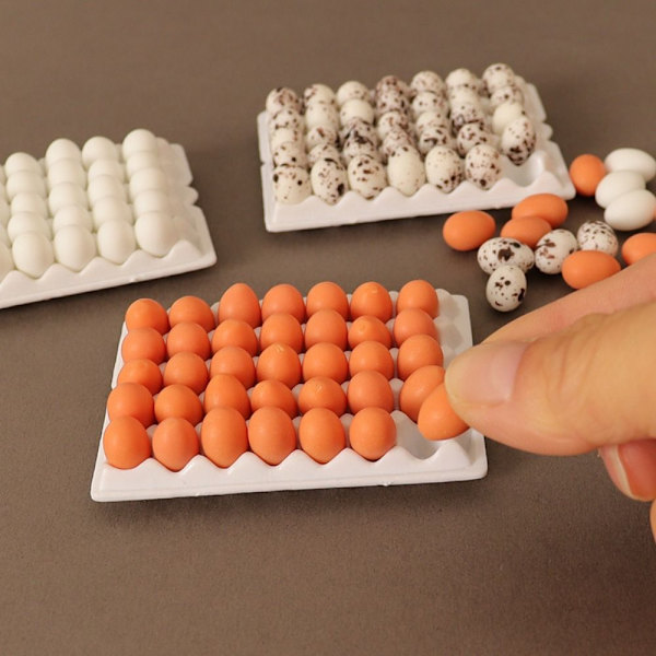 1Set Simulerade Ägg Söta Kycklingar Ägg 3 3 3