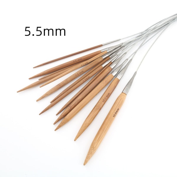 Cirkelstickor Virknål 5,5MM 5.5mm