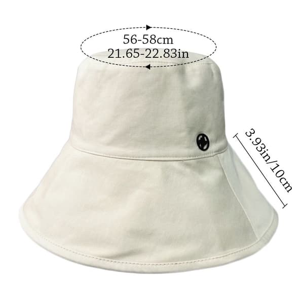 Bøllehat Strandhat BEIGE Beige