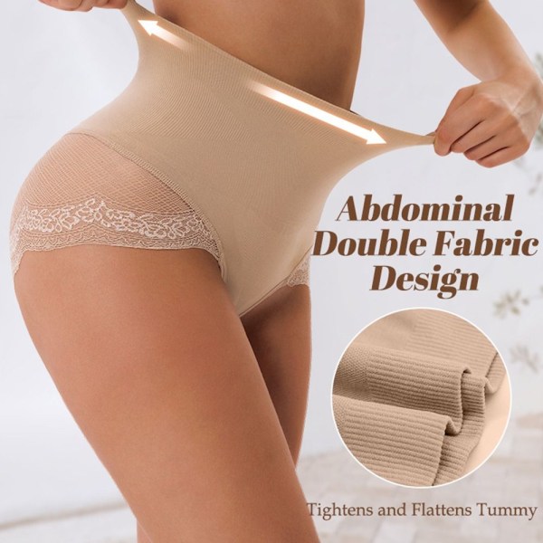 Tummy Control Shapewear Alusvaatteet MUSTA 3XL-4XL 3XL-4XL black 3XL-4XL-3XL-4XL