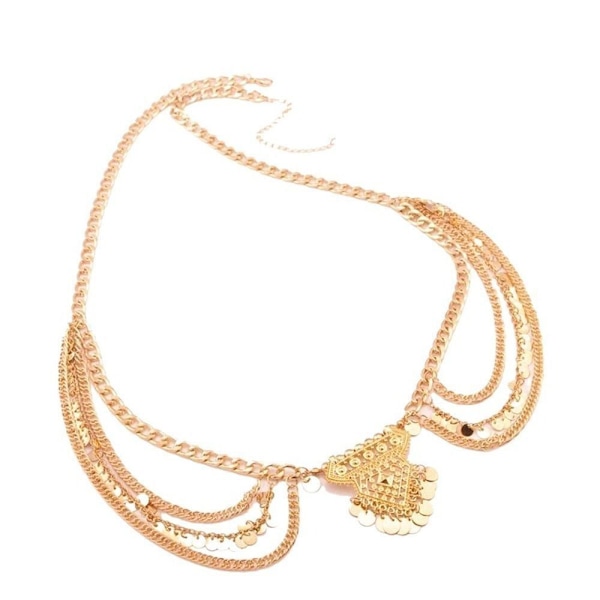 Magebelte Midjebelte GULL Gold
