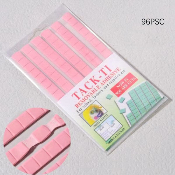 Nagelställ Nagelhållare 96ST ROSA LEROR 96PCS Pink Clays