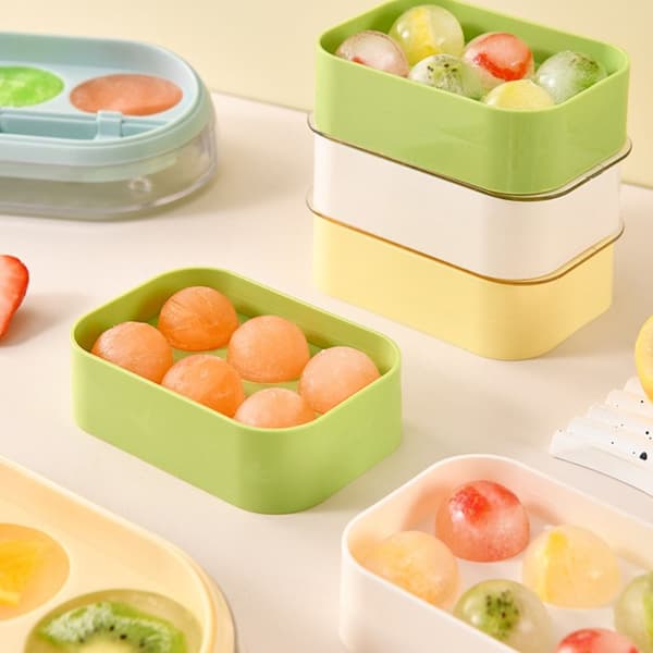 Isterningeform Ispindform GUL ISTERNIGEFORM ISTERNINGEFORM yellow Ice Cube Mold-Ice Cube Mold
