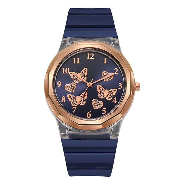 Dameur Quartz Armbåndsur BLÅ blue