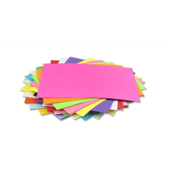300 ark 20-färgs konstruktionspapper Origamipappersutskrift A4300 Sheets