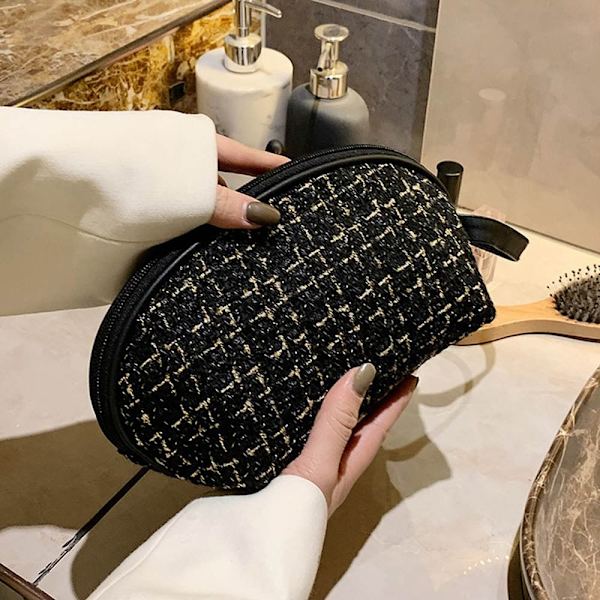 Kosmetiikkalaukkujen säilytyspussit MUSTA 27 X 13 X 13cm Black 27 x 13 x 13cm