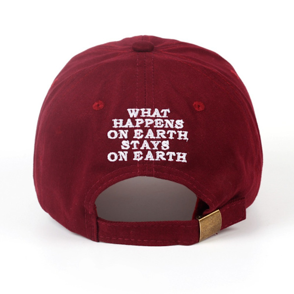 Earth Dad Hat Hip Hop Kasket SORT black