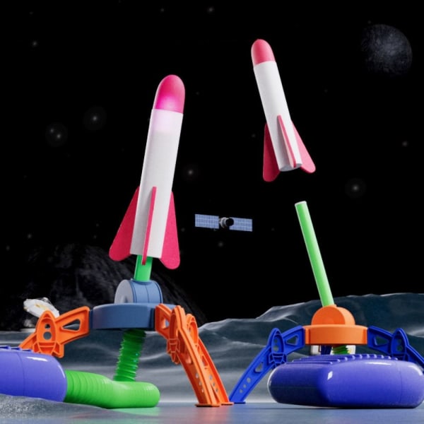 Barn Air Stomp Rocket Stomp Rocket Launcher STANDARD SET Standard Set