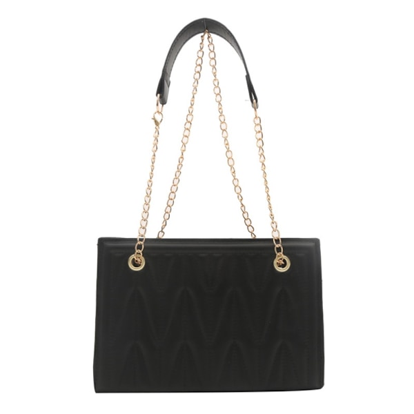 Axelväska Messenger Bag SVART Black