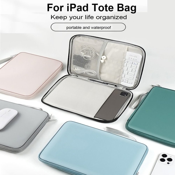 Bærbar PC Veske Tablet Sleeve Veske GRØNN 7,9-10,8 TOMMES Green 7.9-10.8 inch