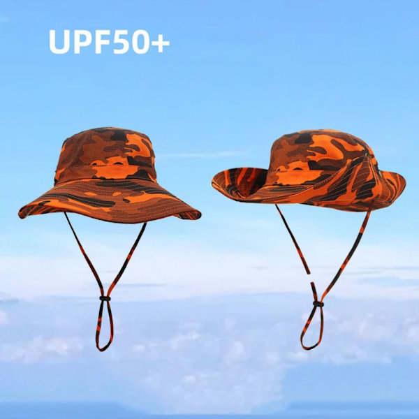 Fiskehat Sommer Strand Solhatte BRUN Brown
