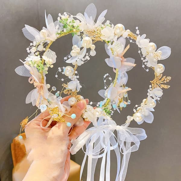 Fe Blomst Pandebånd Hårbånd 2 2 2