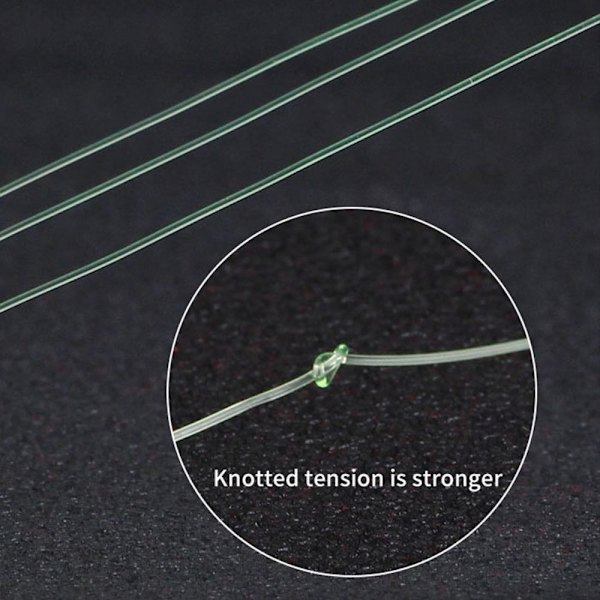 Nylon fiskeline Elastisk trådspole KAFFE-0,8 KAFFE-0,8 Coffee-0.8
