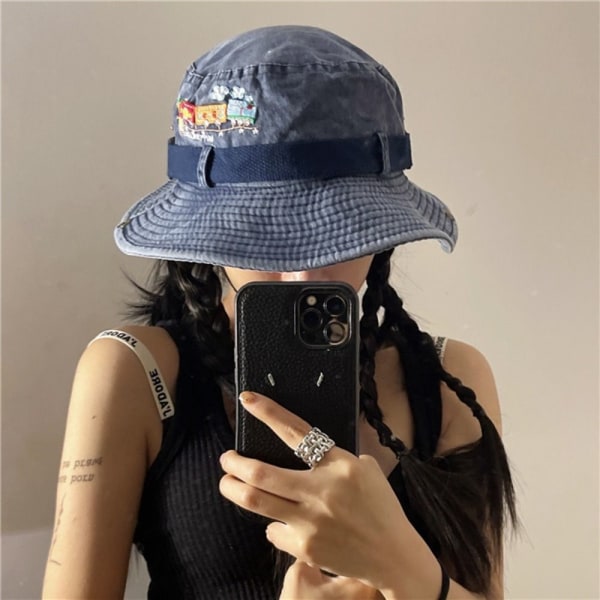 Cowboyhatt Cap GRÅ Grey
